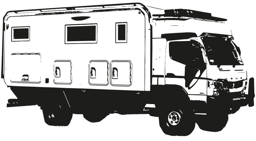 Wohnmobiltypen-Übersicht: Expeditions Reisemobil