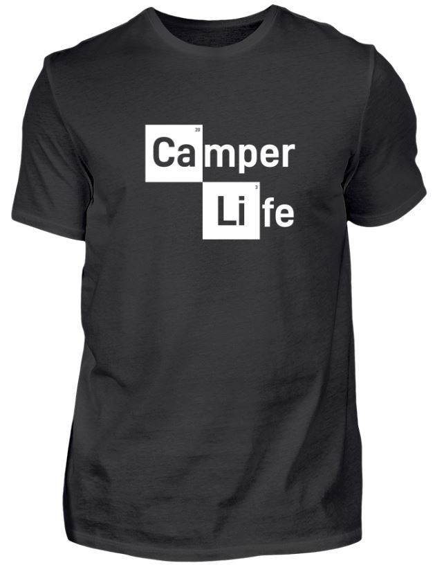 Camping Shirt und weitere coole Klamotten für coole Camper!